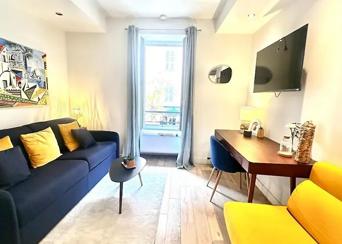 Design Et Lumineux Pres Du Port De Apartament Nicea