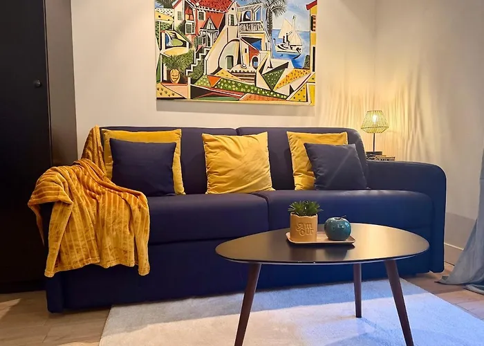 Apartament Design Et Lumineux Pres Du Port De Nicea