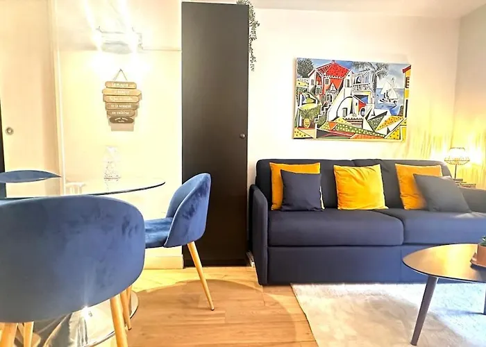 Апартаменты Design Et Lumineux Pres Du Port De Ницца